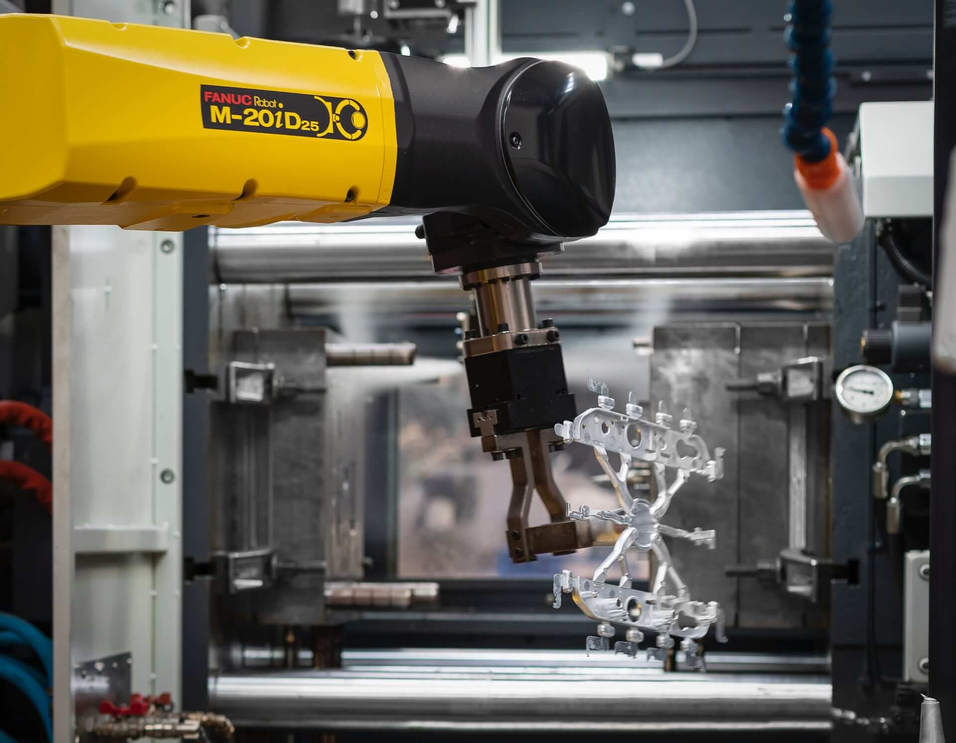 Zamak injection casting manufacture of Zamak parts